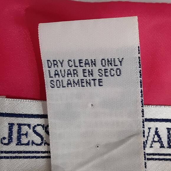 Vintage 90s Linen Shift Dress Sleeveless Maxi Length Pink Resort Beach Lagenlook - Picture 7 of 7